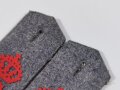 1.Weltkrieg Württemberg, feldgraue Schulterstücke für Mantel , 1.Grenadier-Regiment Königin Olga Nummer 119, Stuttgart, Ausführung zum Einnähen