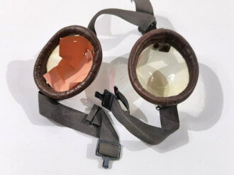Brille zur Pferdegasmaske der Wehrmacht, ungebrauchtes Stück