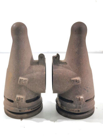 Paar Teile für die Pferdegasmaske 41 der Wehrmacht....