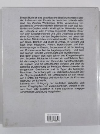 "Die Deutsche Luftwaffe 1939 - 1945", A. Galland, K. Ries, R. Ahnert,  DIN A4, 262 Seiten