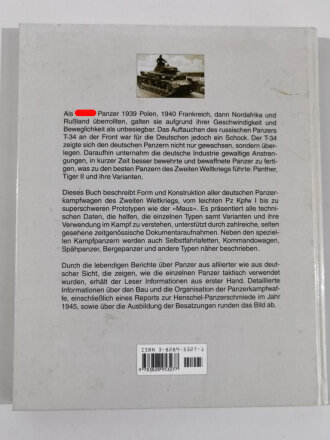 "Die deutsche Panzerwaffe im Zweiten Weltkrieg", George Forty,  DIN A4, 160 Seiten