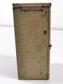 Einheitslaterne Zubehörkasten aus Blech, Originallack
