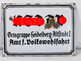 Emailschild " NSDAP Ortsgruppe Heidelberg Altstadt...