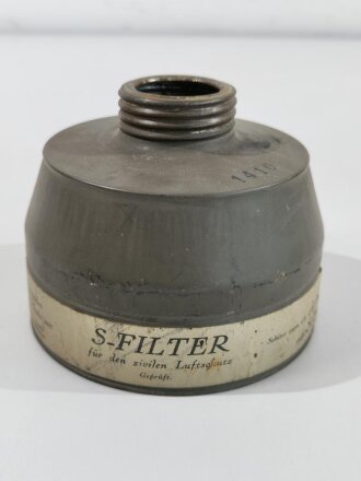 Gasmaskenfilter  "S-Filter für den zivilen...