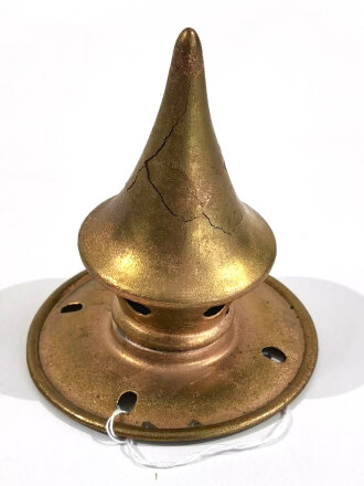 Kaiserreich, Spitze für eine Pickelhaube für Mannschaften. gereinigter Bodenfund ?