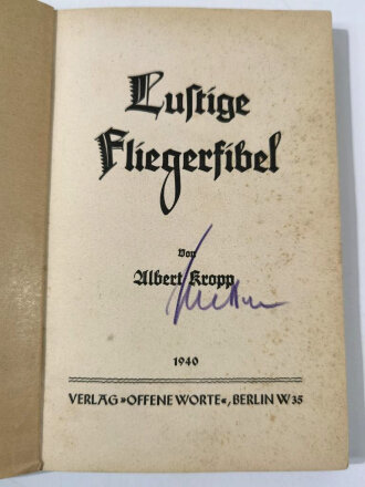 "Lustige Flieger Fibel" Verlag Offene Worte,...