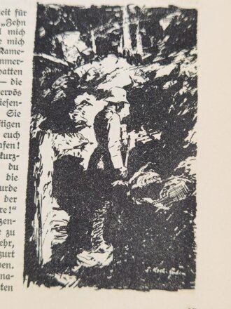 "Das Buch vom deutschen Unteroffizier" datiert 1940, 264 Seiten, über DIN A5, fleckig