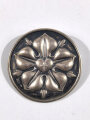 Brosche einer  Schwesternschaft, Durchmesser 37mm, 835er Silber