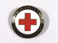 Deutschland nach 1945, emaillierte Brosche Deutsches Rotes Kreuz  Schwesternschaft 34mm