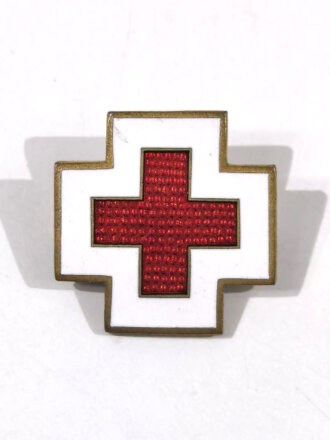 Emailliertes Abzeichen Rot Kreuz, Hersteller Deschler, 23mm