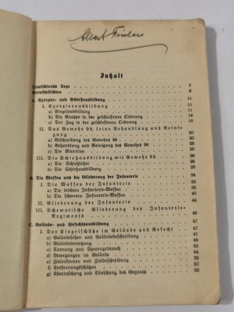 "S.F. - Die Soldatenfibel", 116 Seiten, gebraucht, DIN A5, aus Raucherhaushalt