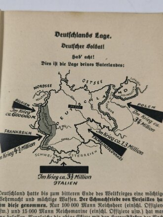 "S.F. - Die Soldatenfibel", 116 Seiten, gebraucht, DIN A5, aus Raucherhaushalt