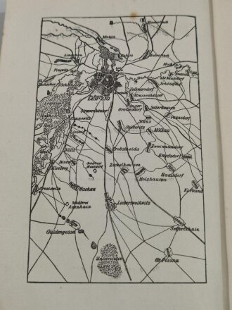 "Die Völkerschlacht bei Leipzig", datiert 1907, 287 Seiten, gebraucht, DIN A5, aus Raucherhaushalt