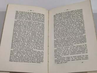 "Die Völkerschlacht bei Leipzig", datiert 1907, 287 Seiten, gebraucht, DIN A5, aus Raucherhaushalt