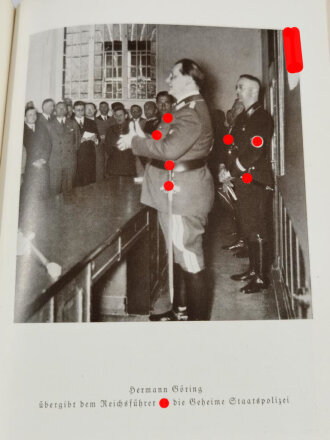 "Hermann Göring - Werk und Mensch", München, 1938, 345 Seiten, gebraucht, aus Raucherhaushalt