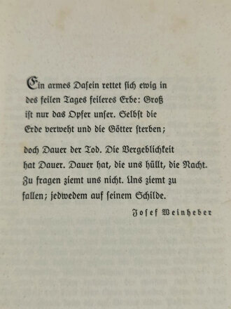 "Das Ende einer Armee" datiert 1938, 371 Seiten, gebraucht, DIN A5, fleckig, aus Raucherhaushalt