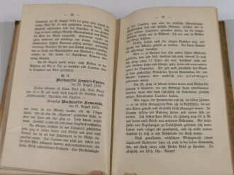 "Tagebuch aus dem französischen Kriege 1870-71", datiert 1896, 268 Seiten, DIN A5, aus Raucherhaushalt