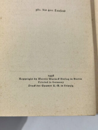 "Carin Göring", Fanny Gräfin von Wilamowitz-Moellendorff, 160 Seiten, datiert 1938, gebraucht, DIN A5, aus Raucherhaushalt, Einband defekt