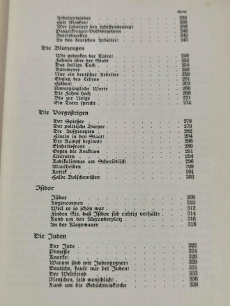 "Angriff, Angriff, Angriff, Angriff,", Dr. Joseph Goebbels, 340 Seiten, datiert 1935, gebraucht, DIN A5, aus Raucherhaushalt