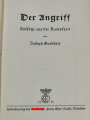 "Angriff, Angriff, Angriff, Angriff,", Dr. Joseph Goebbels, 340 Seiten, datiert 1935, gebraucht, DIN A5, aus Raucherhaushalt