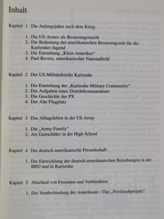"Die Amerikanischen Streitkräfte in Karlsruhe", Christian Lutz , DIN A5, 206 Seiten