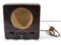 Deutschland nach 1945, Siemens Radio auf Basis eines Volksempfängers. Ungereinigtes Stück, Funktion nicht geprüft