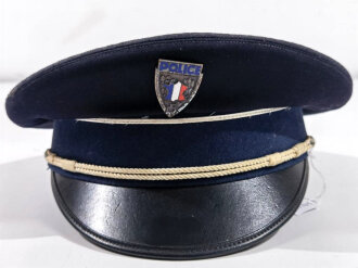 Frankreich, Schirmmütze  Polizei in gutem Zustand,...