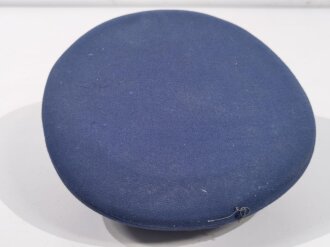 U.S. Air Force visor hat dated 1987, missing the chip strap, size 57