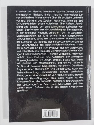 "Die deutschen Kampfflugzeuge im Einsatz 1935 - 1945", Manfred Griehl / Joachim Dressel, DIN A5, 195 Seiten