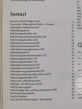 "Deutsche Fallschirmjäger heute ", Carl Schulze, DIN A5, 95 Seiten