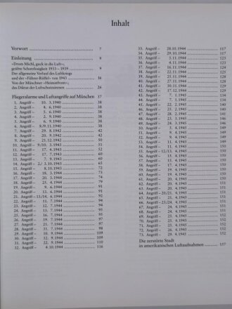 "Fliegeralarm", Luftangriffe auf München 1940 - 1945 Hugendubel, Richard Bauer, DIN A4, 177 Seiten, aus Raucherhaushalt