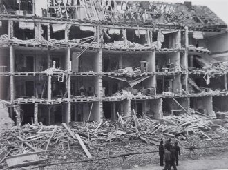 "Fliegeralarm", Luftangriffe auf München 1940 - 1945 Hugendubel, Richard Bauer, DIN A4, 177 Seiten, aus Raucherhaushalt