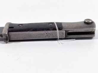 Seitengewehr M84/98 für K98 der Wehrmacht, getragenes Stück