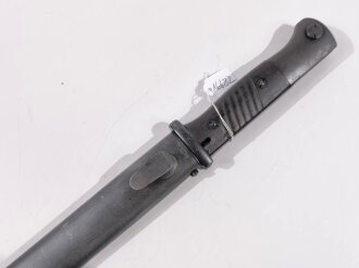 Seitengewehr M84/98 für K98 der Wehrmacht, getragenes Stück