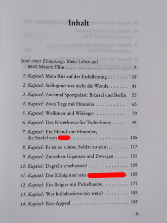 "Leon Degrelle", Denn der Haß stirbt..., Erinnerungen eines europäischen Kriegsfreiwilligen, DIN A5, 302 Seiten, aus Raucherhaushalt