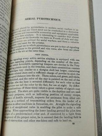 U.S. 1919 dated book "Aircraft Production Facts"