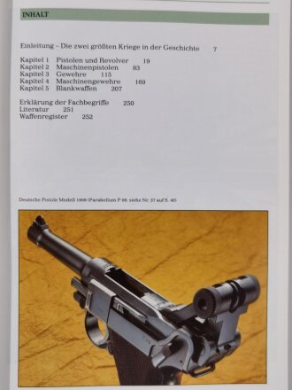 Illustriertes Lexikon der Waffen im 1. und 2. Weltkrieg, Dörfler / Waffenkunde, DIN A5, 256 Seiten,  aus Raucherhaushalt