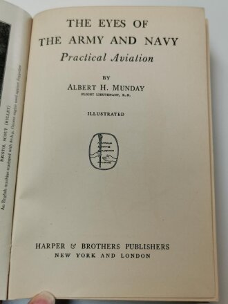 U.S. WWI, The Eyes of the Army and Navy - Practical Aviation, U.S. 1917 dated