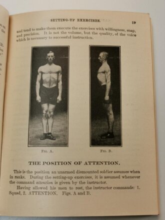 U.S. WWI, Extracts From Manual of Physical Training, U.S....