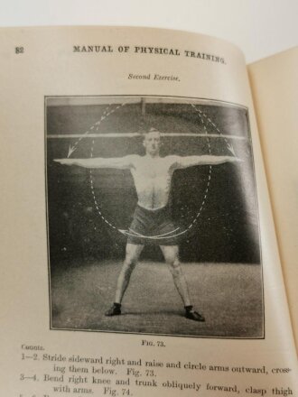 U.S. WWI, Extracts From Manual of Physical Training, U.S. 1917 dated