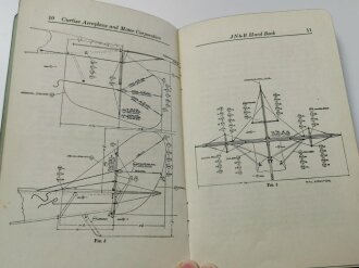 U.S. WWI, The Curtiss Standard JN4-B Military tractor Hand Book, U.S. 1917 dated