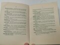 U.S. WWI, Balloon Terms - Definitions and their French Equivalents, U.S. 1918 dated