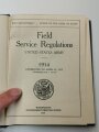 U.S. WWI, Field Service Regulations, U.S. 1914 dated