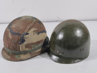 Stahlhelm in Stil des amerikanischen M1 Helm