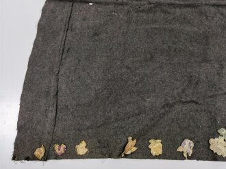 Stück feldgraues Uniformtuch, etwa 100 x 100cm