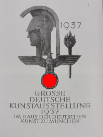 "Nationalsozialismus und - Entartete Kunst, Die Kunststadt München 1937, Peter - Klaus Schuster, DIN A5, 323 Seiten, gebraucht