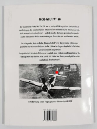 "Focke - Wulf FW 190", Edition Flugzeugtechnik, Paul Simsa, DIN A4, 78 Seiten