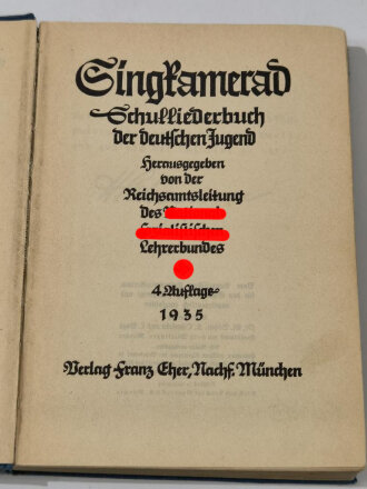 "Singkamerad - Schulliederbuch der deutschen...