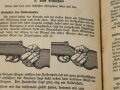 "Pimpf im Dienst - Ein Handbuch für das Deutsche Jungvolk in der HJ", datiert 1938, 313 Seiten, DIN A5, gebraucht