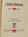 "Unser Liederbuch - Lieder der Hitler Jugend", datiert 1939, 280 Seiten, DIN A5, stark gebraucht